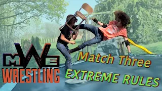 MWE Wrestling: 4-19-23 Extreme Rules Match! Owen vs Urban’s Best of 5 Series Match 3!