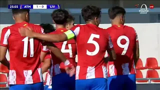 Atletico Madrid U19 vs Liverpool U19 2-0 (UEFA Youth League) Highlights All Goals 19.10.2021