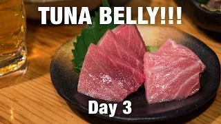 Japanese Food Tour of Osaka - TUNA BELLY (Otoro) That Will Melt-In-Your-Mouth!