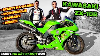 Kawasaki ZX-10R (2007) 💚 Zielona moc! 👽 Barry na używkach #29