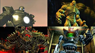 ALL MCU GAMES FINAL BOSSES (2008 - 2016)