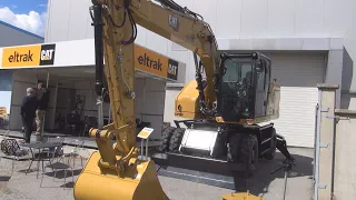 Cat Caterpillar M318 Wheeled Excavator (2022) Exterior and Interior