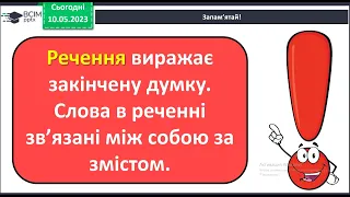 1 клас Розділові знаки на прикінці речення  Побудова, правильне інтонування і записування питаньmp4