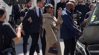 NAOMI CAMPBELL AT BALENCIAGA 51ST COUTURE COLLECTION SHOW IN PARIS