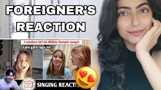 @RandyDongseu  'Nyanyi lagu berbagai bahasa Di OmeTV | SINGING REACTIONS' Reaction