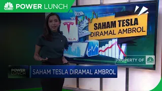 Saham Tesla Diramal Ambrol