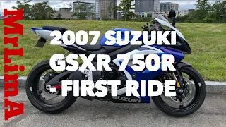 2007 Suzuki GSXR 750R - Review
