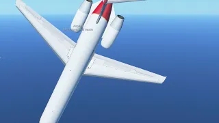 Recreating a Boeing 717 stall in Infinite Flight (check description)