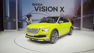 2018 ŠKODA VISION X  Highlights