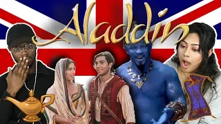 British People React To Aladdin Official Trailer