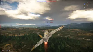 War Thunder: The kind of shot I usually miss, not to mention, with 50 cal