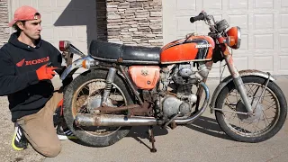 $200 Honda Sat Outside For 30 Years. Can It Be Saved?