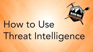 How To Use Threat Intelligence