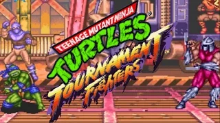 TMNT: Tournament Fighters - SNES LONGPLAY - Tournament Mode - Leonardo Playthrough (FULL GAMEPLAY)