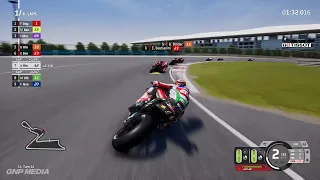 MotoGP 23 - Alex Rins - 6 Laps - Fuel & Tires Management - Buddh International Circuit - Gameplay