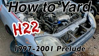 How to Yard 1997-2001 Prelude H22