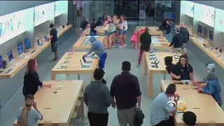 VIDEO: Daring Daytime Robbery At Apple Store In Fresno