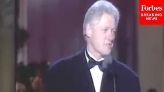 FLASHBACK: President Clinton Speaks At 'America's Millennium Evening' At 1999 New Year's Eve Event