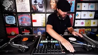 OLD SCHOOL HIP HOP - BLOCK PARTY BREAKBEATS (VINYL CUT & PASTE MIX) BY DJ DESTRUCTION