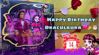 Обзор кукол Monster High Howliday Love Edition Draculaura and Clawd 2024🩷🦇 +Стоп моушен