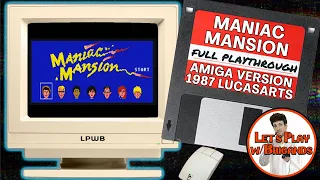 Maniac Mansion (Amiga Version | Full Playthrough)