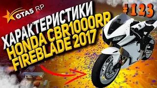 Honda CBR1000RR Fireblade 2017 FT ЧЕСТНЫЕ разгон / максималка / торможение на GTA5RP / ГТА5РП