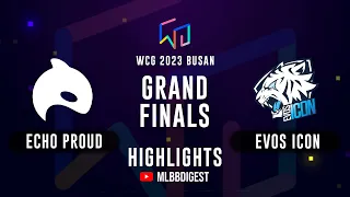 EVOS Icon vs ECHO Proud WCG 2023 GRAND FINALS | EVOS vs ECHO - Full Game Highlights