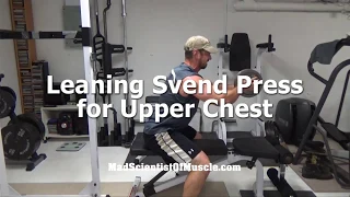 Shred Your Upper Chest With Leaning Svend Presses