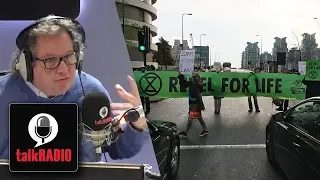 "Lie on the road in Beijing and see what happens" | Mike Grahan clashes with Extinction Rebellion