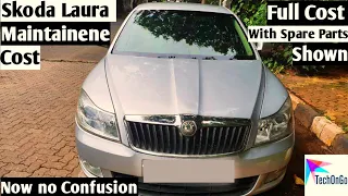 Skoda Laura Maintenance Cost Explained | Skoda Laura Service Cost Full Details | techongo |