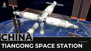 China launches three astronauts to Tiangong space station