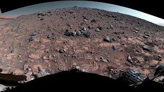 NASA's Curiosity Reaches Mars Ridge Where Water Left Debris Pileup