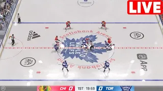 NHL LIVE - Toronto Maple Leafs vs Chicago Blackhawks - 16th Oct 2023 | Full Game Highlights NHL 24