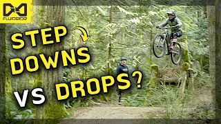 Step Downs vs Drops | MTB Jumping: Practice Like a Pro #24