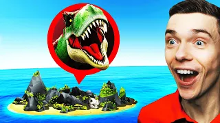 Exploring DINOSAUR ISLAND In GTA 5