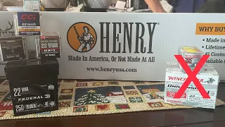 Unboxing, Initial Shots and Thoughts of the Henry 22WMR 22MAG H001TM with Some Issues