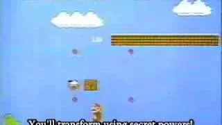 Japanese Super Mario Bros. Commercial - English Translated