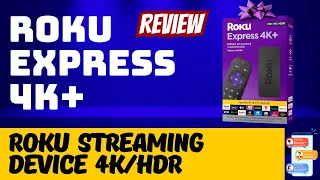 Review of Roku Express 4K+ | Roku Streaming Device 4K/HDR, Roku Voice Remote, Free & Live TV