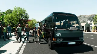 Tourist Bus Simulator - BB40 |  Classic Minibus | Gameplay !