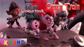 Crazy Train Song | Full Video Song | TROLLS WORLD TOUR Movie 2020 | Ozzy Osbourne | 4K Ultra FUHD