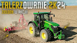 Talerzowanie Ciężkim Sprzętem! 🔥 Zadyma na Wsi! 🔥 John Deere 7270 R 🔥Pöttinger Terradisc 6001🔥