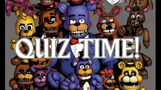 You think you know everything about FNaF? Think again! #fnaf quiz #fivenightsatfreddys #quiztime