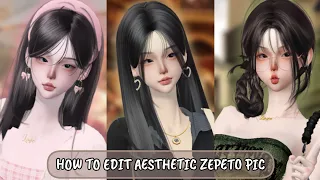 Zepeto Tutorial: How to edit aesthetic zepeto pic/ How I edit my zepeto pics