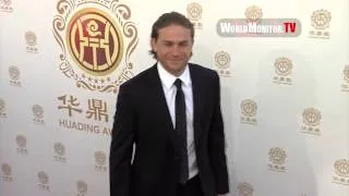 Orlando Bloom and Charlie Hunnam too Hot for 2014 Huading Film Awards Redcarpet