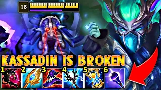 KASSADIN IS NOT BALANCED... RIOT IS ASLEEP