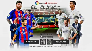 El Clasico FC Barcelona vs Real Madrid CF 03/12/2016 Promo HD