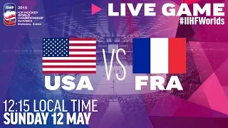 USA vs. France | Full Game | 2019 IIHF Ice Hockey World Championship