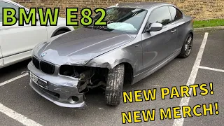 I FINALLY GOT SOME NEW PARTS FOR MY CAT S BMW E82 COUPE 1 SERIES FROM COPART UK - PART 2