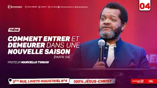 Comment entrer et demeurer dans une nouvelle saison. Pasteur MARCELLO TUNASI Culte du 03 Oct. 2021