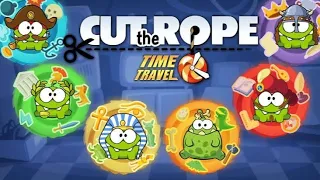Cut the Rope: Time Travel - All Levels | 3 Stars Walkthrough